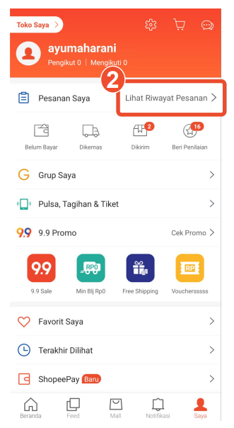 Contoh Invoice Shopee Cara Cetak Dan Cara Melihatnya Ginee