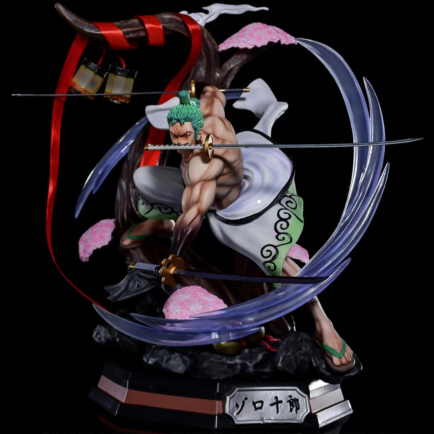 Jual Zoro Sword Style Mad Tiger 38cm Action Figure Pvc D-zma035 Di ...