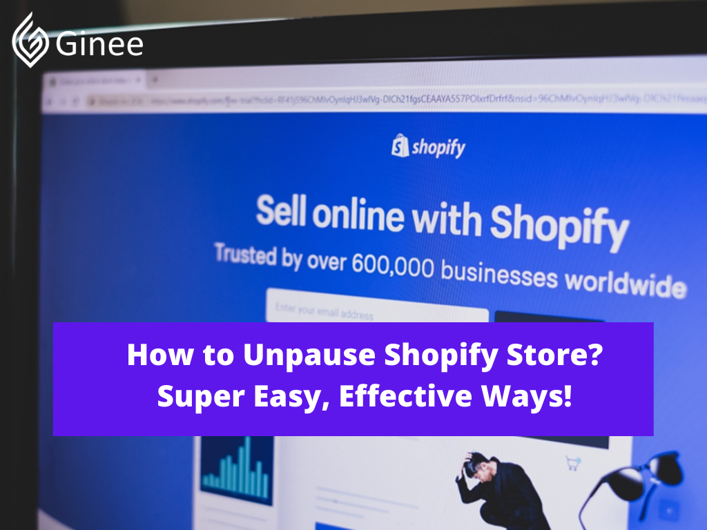 unpause shopify store ginee