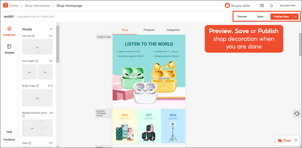 Shopee Product Template How To Make Products Interesting Ginee