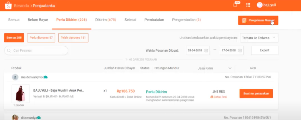 Contoh Invoice Shopee, Cara Cetak, Dan Cara Melihatnya - Ginee