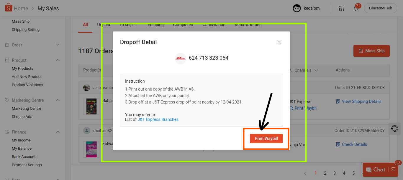 5 Guides How to Print Waybill Shopee and Its Benefit Ginee