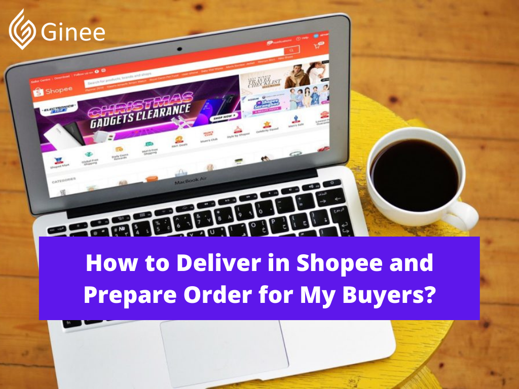 how to deliver in shopee ginee