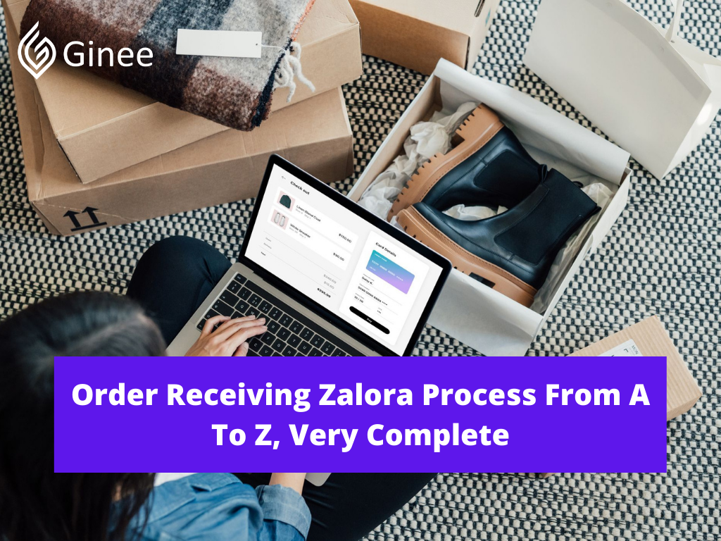 order receiving zalora ginee