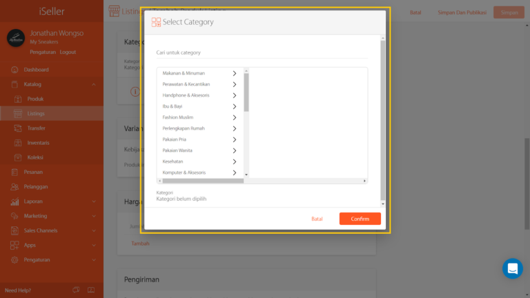 Step By Step How To Edit Shopee Product And Set All Up Ginee