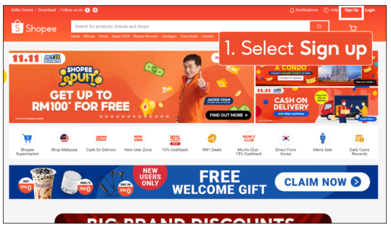 Shopee Open Account, How to Create a New Seller Account? - Ginee