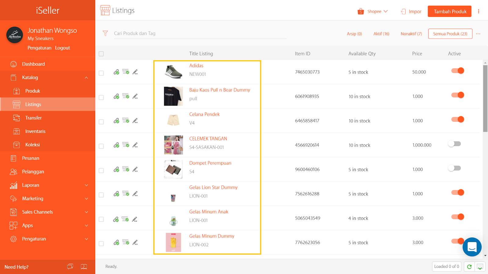Step by Step How to Edit Shopee Product and Set All Up Ginee