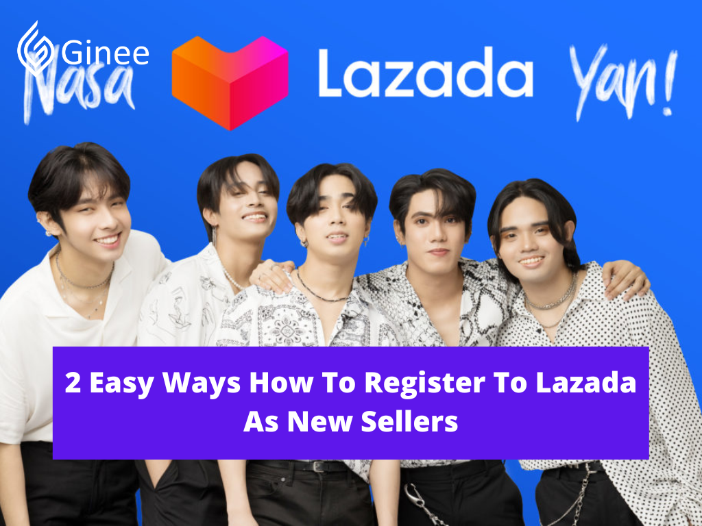 how to register to lazada ginee