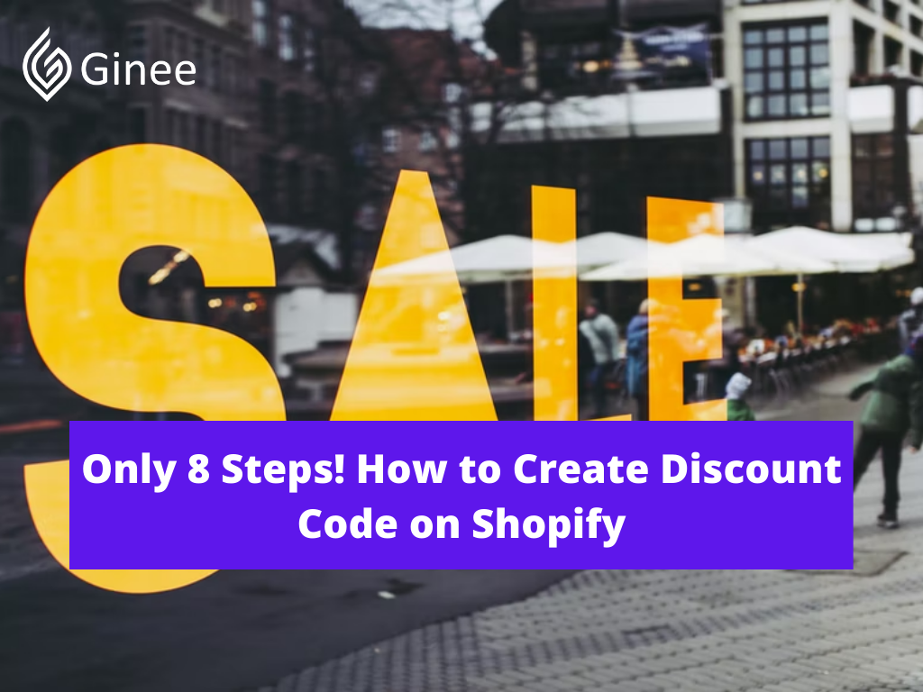 how to create discount code on shopify ginee