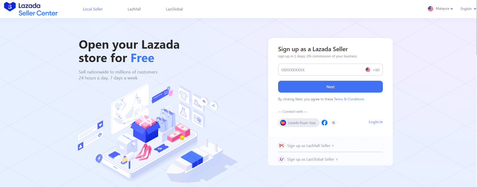 Malaysian Guides: Steps How to Lazada Create Seller Account - Ginee