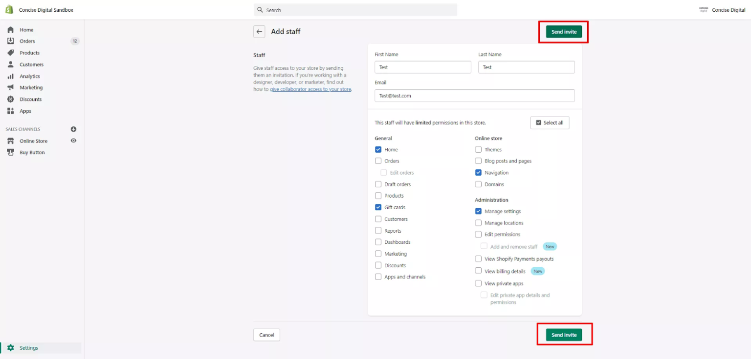 6 Steps How to Add Staff in Shopify and Give Permissions Ginee