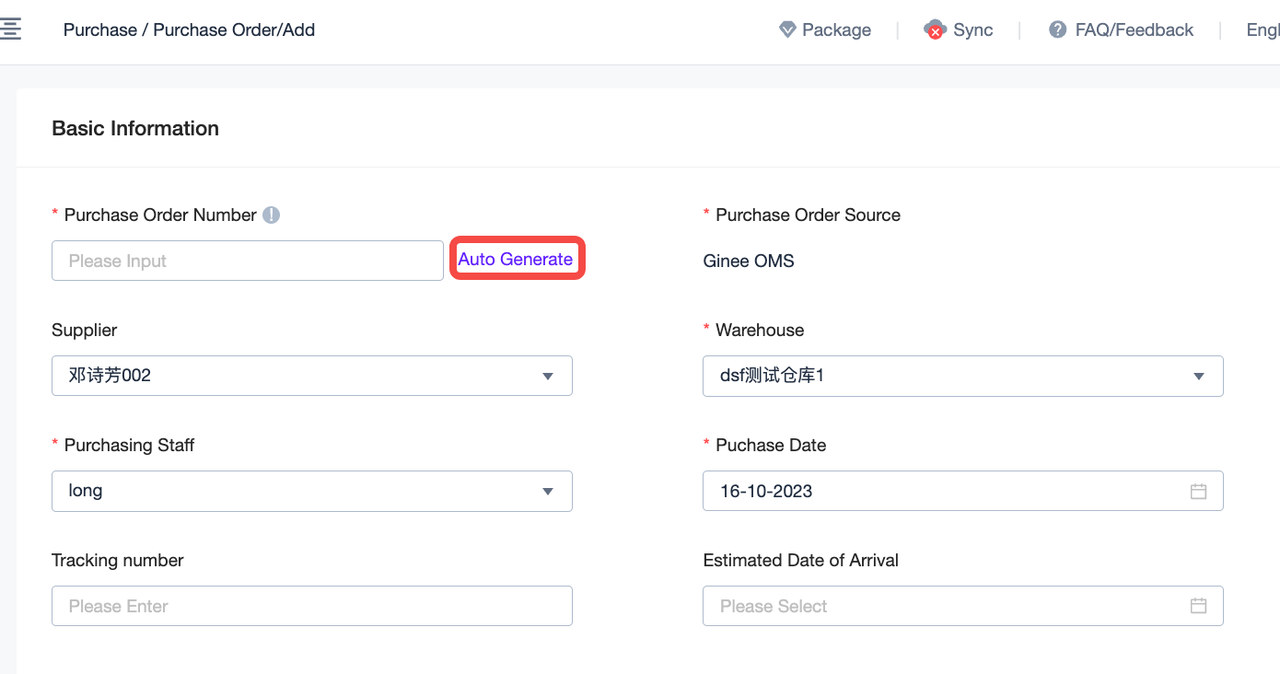 How to Manage Purchase Orders Ginee